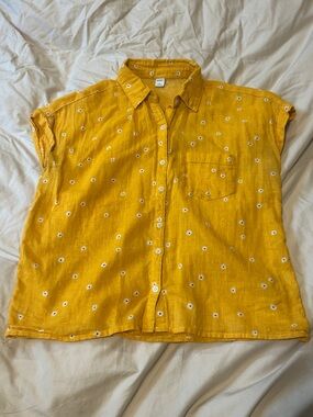 Old Navy Linen Blouse